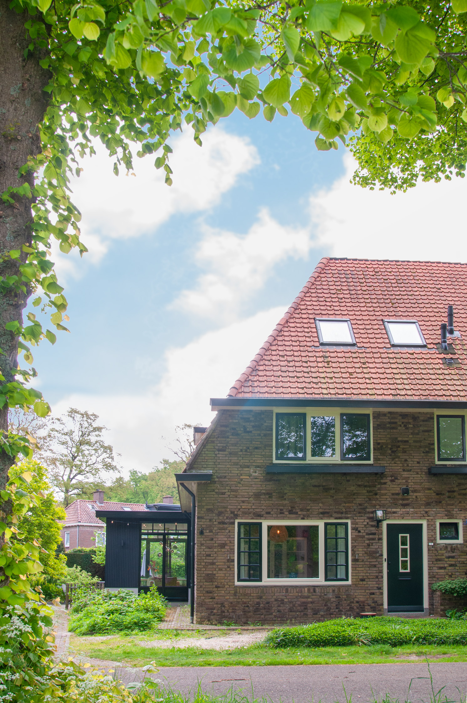 jaren 30 uitbouw en-suite woonkeuken aanbouw brandvries architectenbureau