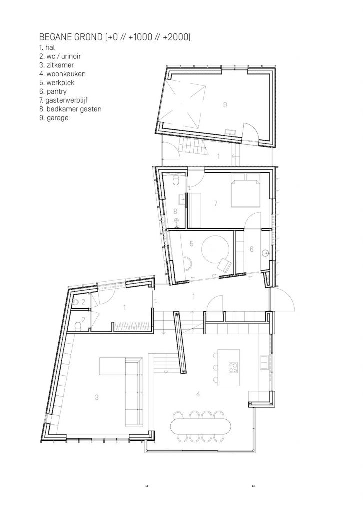 Studio Brandvries | skeletbouw villa santpoort door architectenbureau rotterdam