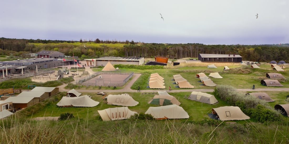 Studio Brandvries | ontwerp kampeerwinkel en de nulck op camping stortemelk vlieland door architectenbureau rotterdam | Studio Brandvries