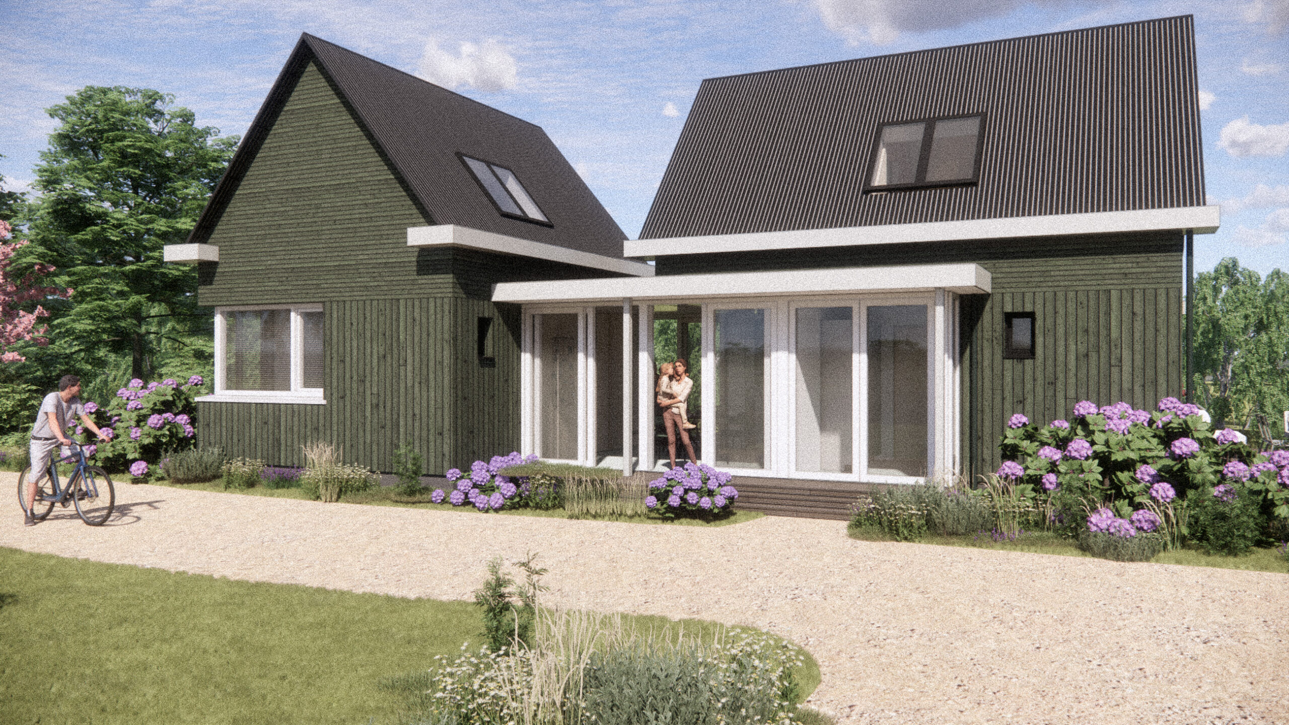 Houten woning Boskoop