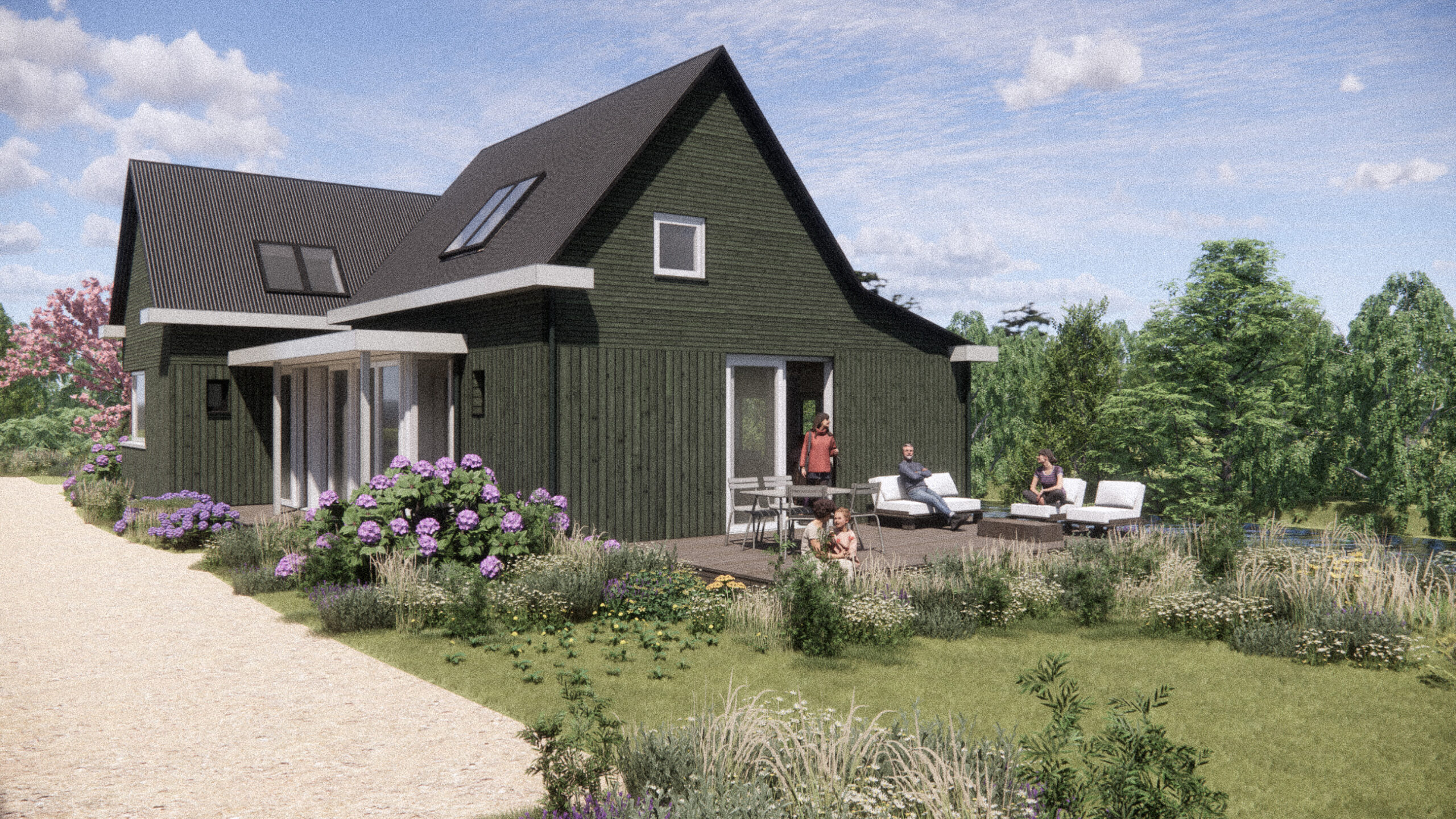 Boskoopse schuur architectuur hout