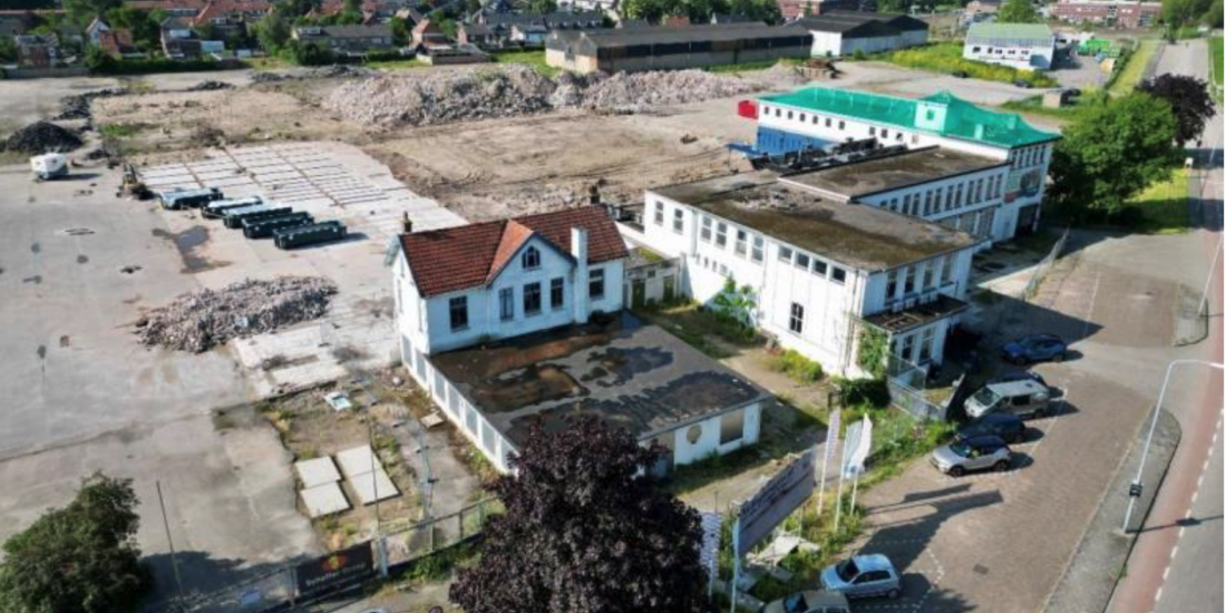 Transformatie van het veillingterrein Tiel in het stationsgebied Tiel ontworpen door architectenbureau Brandvries